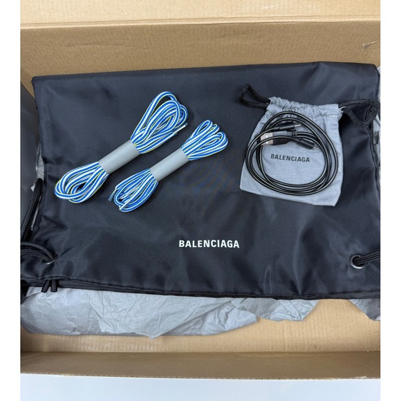 Balenciaga Track LED Sneaker Yellow/Blue Size 12 US 45 EU - Picture 9 of 10